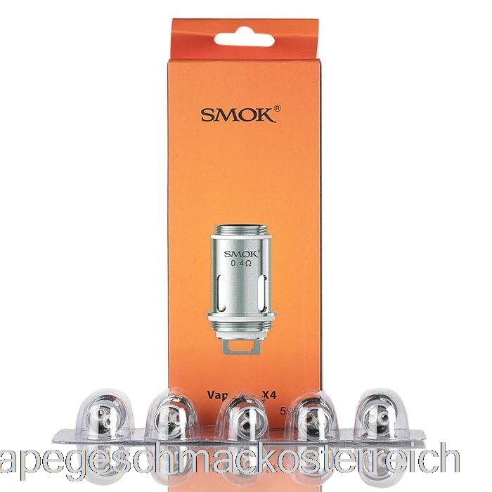 Smok Vape Pen 22 Ersatzspulen 0,4 Ohm X4 Quad Core Vape Geschmack
